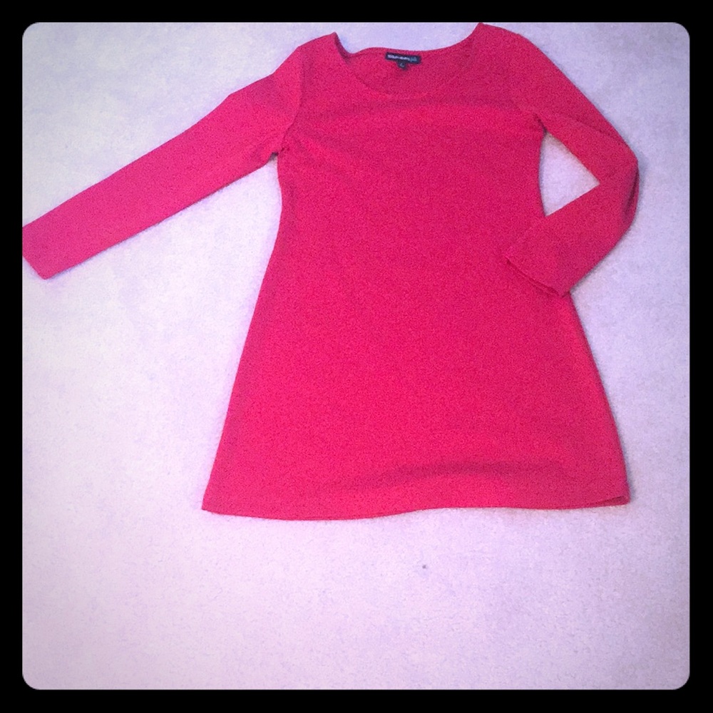 This is a size 8 sequin hearts dress